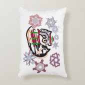 Husky winter  アクセントクッション (正面(垂直))