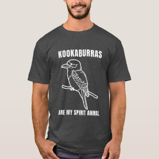 Husophalree Kingfisher Australian Bird retrogi Tシャツ