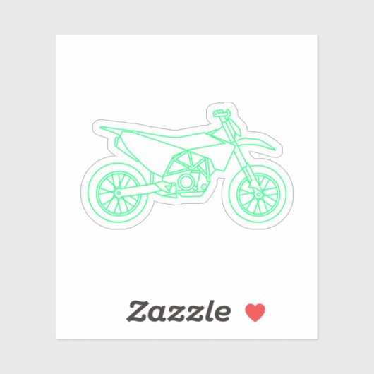 Husqvarna 701 Neon style シール (シート)