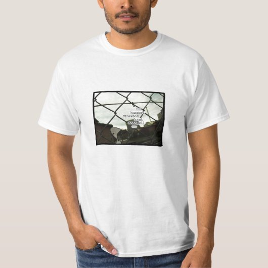husserlのstrawsonのkant mcdowell tシャツ (正面)
