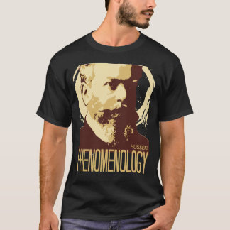 Husserl -- 現象学 tシャツ