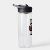 Hustle for That Muscle – Funny Gym Motivation ウォーターボトル (右面)