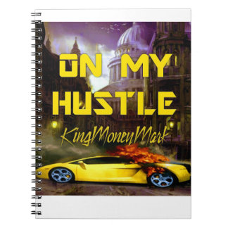 HUSTLE HARD ロゴ スパイラルノート ノートブック