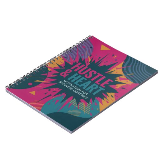 Hustle & Heart Journal ノートブック (左側)