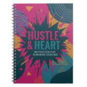 Hustle & Heart Journal ノートブック (正面)