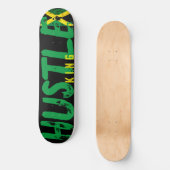 HUSTLE KING 8.25" スケートボードデッキ (正面)