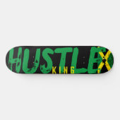 HUSTLE KING 8.25" スケートボードデッキ (横)