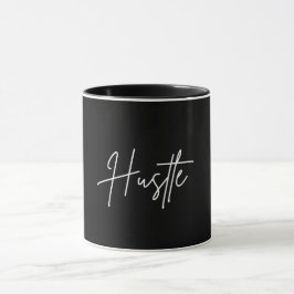 Hustle Quote Coffee Mug マグカップ
