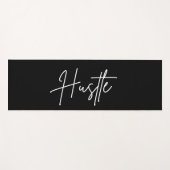 Hustle Quote Yoga Mat ヨガマット (正面(横))