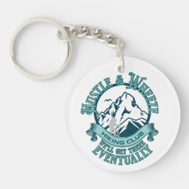 Hustle & Wheeze Hiking Club  キーホルダー