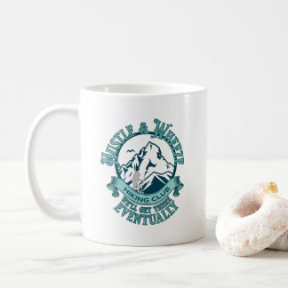 Hustle & Wheeze Hiking Club  コーヒーマグカップ