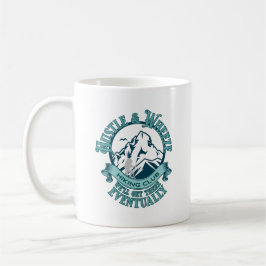 Hustle & Wheeze Hiking Club  コーヒーマグカップ