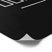 Hustle with Heart – Inspirational Wall Art ポスター (角)