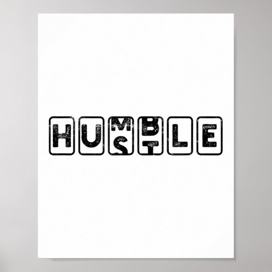 Hustlehumble - Motivation  ポスター (正面)