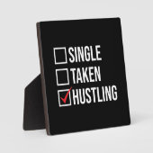 HUSTLING、独身のGym、Hustle、Successと比較 フォトプラーク (正面)