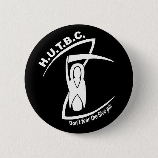 HUTBC 2009-10ロゴ(ピン) 缶バッジ (正面)