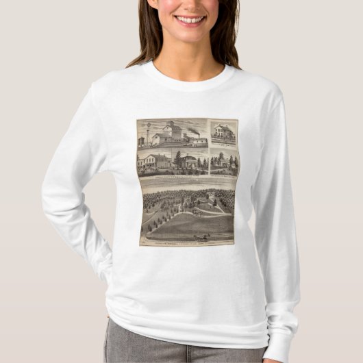 Hutchinson、ミネソタの住宅 Tシャツ (正面)