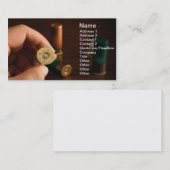 Hutingの弾薬 名刺 (正面/裏面)