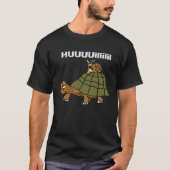 Huuuuuiiii combination turtle snail tシャツ (正面)