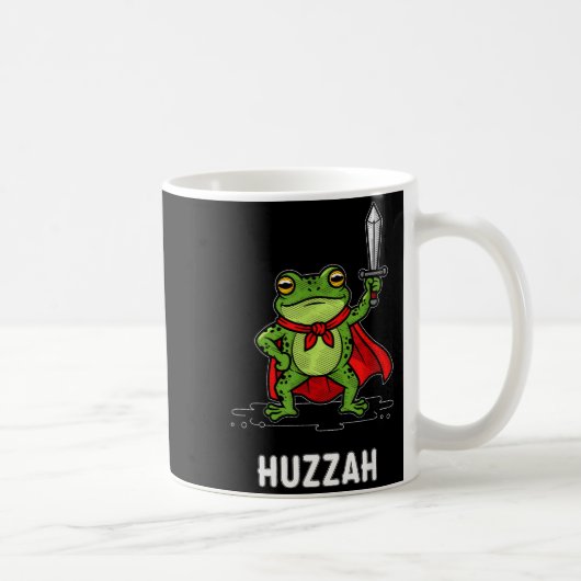 Huzzah Frog  コーヒーマグカップ (右)