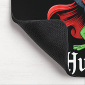 Huzzah Frog Knight Funny Sword Meme Quote Medieval マウスパッド (コーナー)