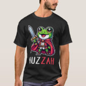 Huzzah Frog Tシャツ (正面)