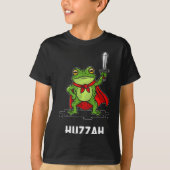 Huzzah Frog  Tシャツ (正面)