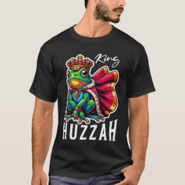 Huzzah King Frog Tシャツ