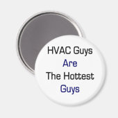 HVACの人々は最もホットな人々 マグネット (正面/裏面)