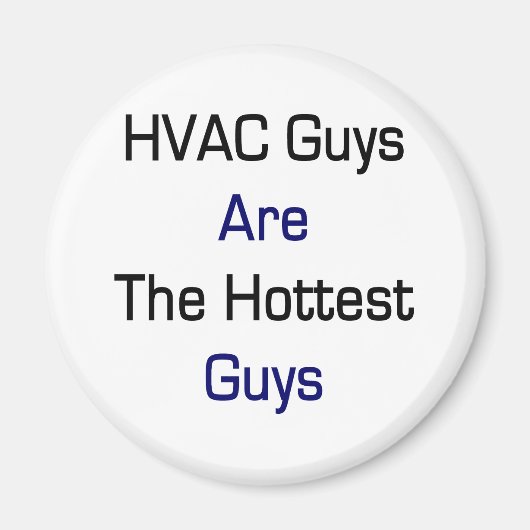 HVACの人々は最もホットな人々 マグネット (正面)