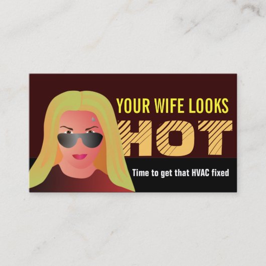 HVACの名刺 名刺 (正面)