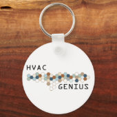 HVACの天才 キーホルダー (正面)