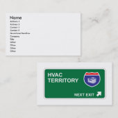 HVACの次の出口 名刺 (正面/裏面)