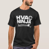 HVACギフトおもしろいテクニカ男性へーカッコいいエア管区 Tシャツ (正面)