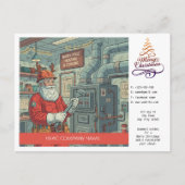 HVACクリスマスグリーティングポストカード シーズンポストカード (正面)