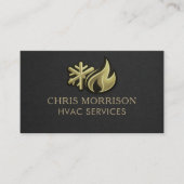 HVACサービスプロフェッショナル 名刺 (正面)