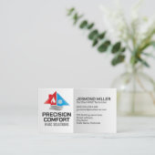 HVACサービス – 暖房、換気、AC 名刺 (スタンド正面)