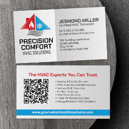 HVACサービス – 暖房、換気、AC 名刺