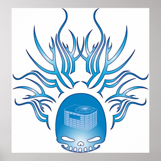 HVACスカル ポスター (正面)