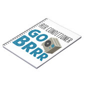 HVACテクニシャンエアコン ノートブック (左側)