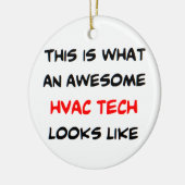 hvacテック素晴らし、 セラミックオーナメント (左)