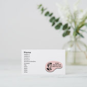 HVAC人の声 名刺 (スタンド正面)