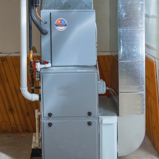 HVAC会社カスタマイズ炉ACユニット広告 ラウンドシール