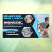 HVAC修カスタマイズモダン理サービス会社イメージ ウィンドウサイン (シート3)