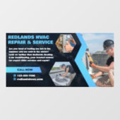 HVAC修カスタマイズモダン理サービス会社イメージ ウィンドウサイン (シート)