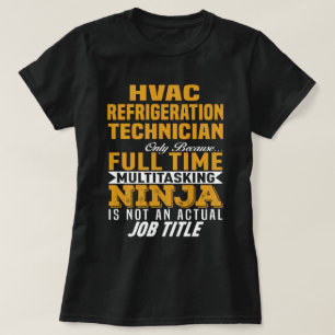 HVAC冷凍技術者 Tシャツ