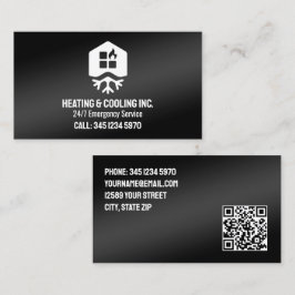 🌡️ HVAC冷暖房用QR 名刺