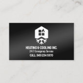 🌡️ HVAC冷暖房用QR 名刺 (正面)