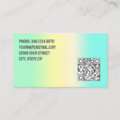 HVAC冷暖房用QR 名刺 (裏面)