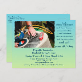 HVAC夏時間 ポストカード
